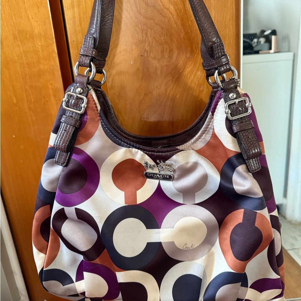 Coach Multicolor Circle Shoulder Bag